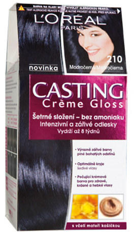 Casting hajfesték Créme Gloss 210 kékesfekete